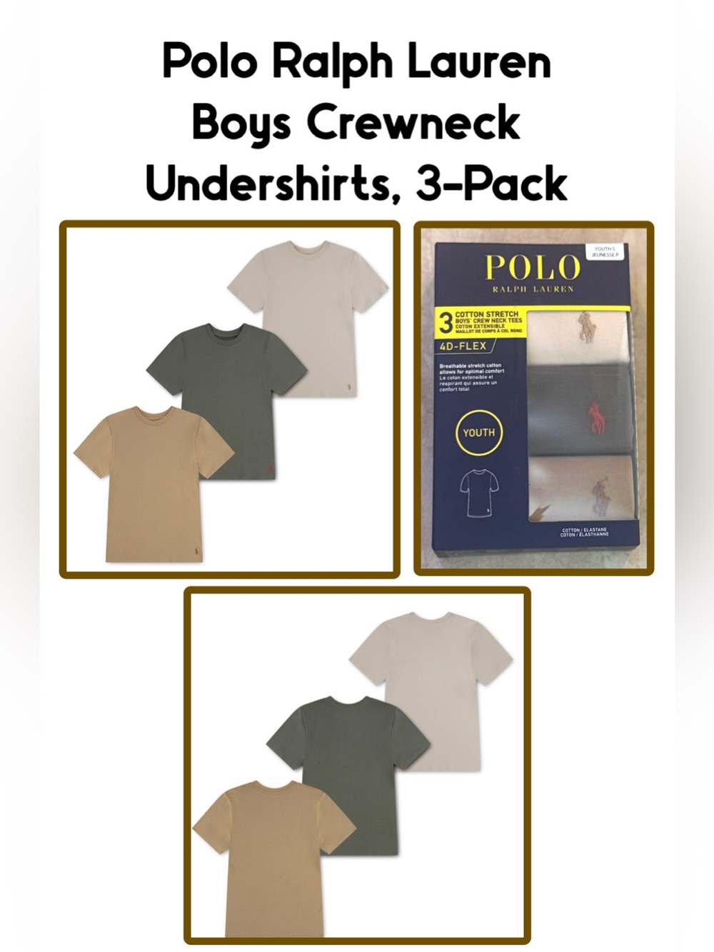 Polo Ralph Lauren Boys Cotton Tees